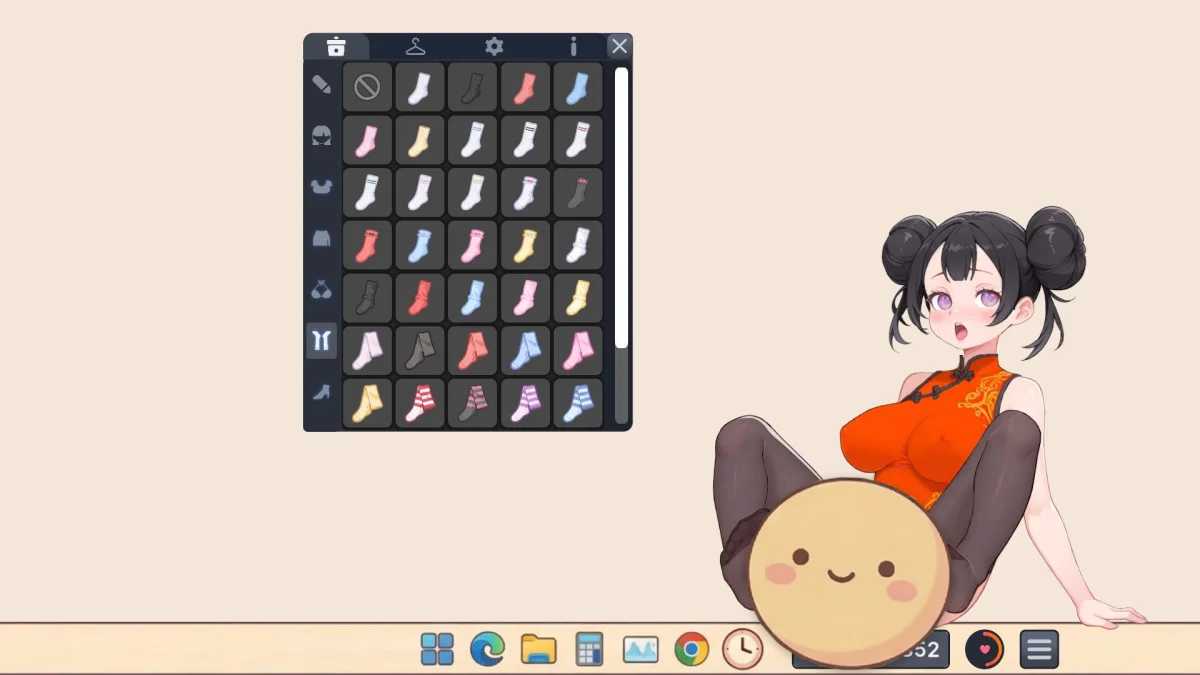 Bongo Waifu non-explicit gameplay screenshot