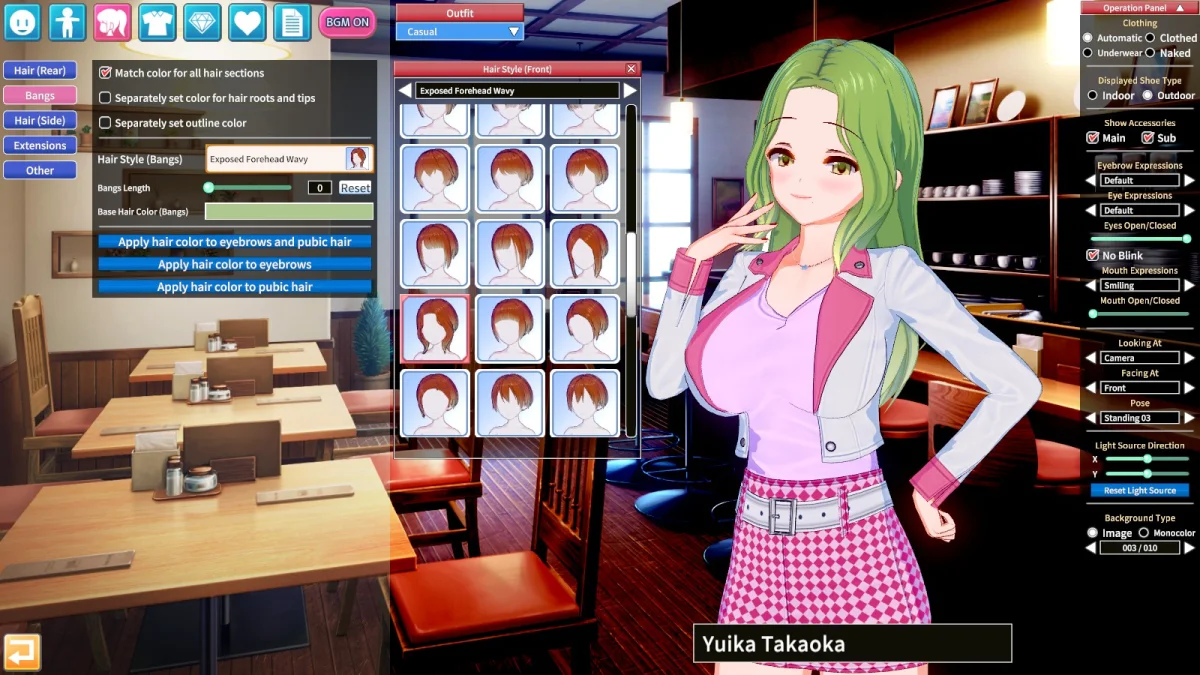 Koikatsu Party non-explicit gameplay screenshot