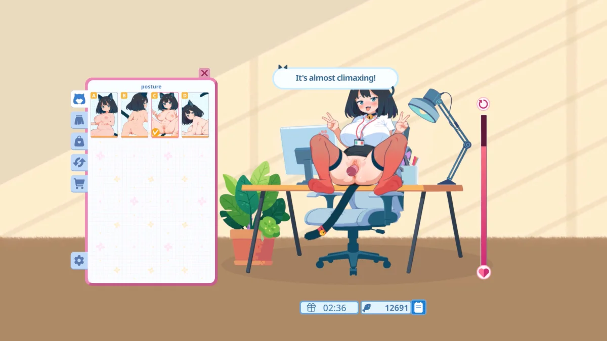 With Your Coworker non-explicit gameplay screenshot